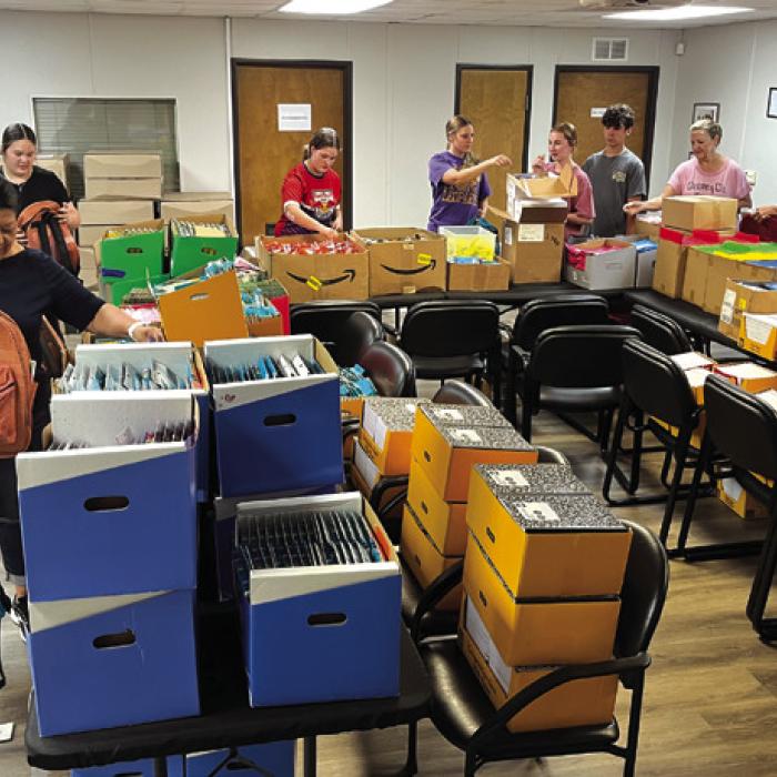 600 Backpacks Filled for Back-to-School Event