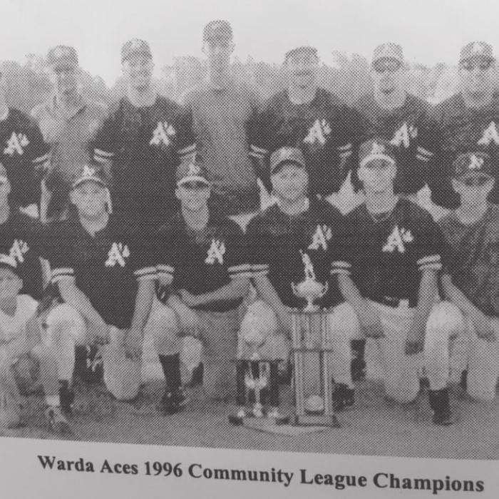 Hundreds Flocked to Warda During its Baseball Heyday