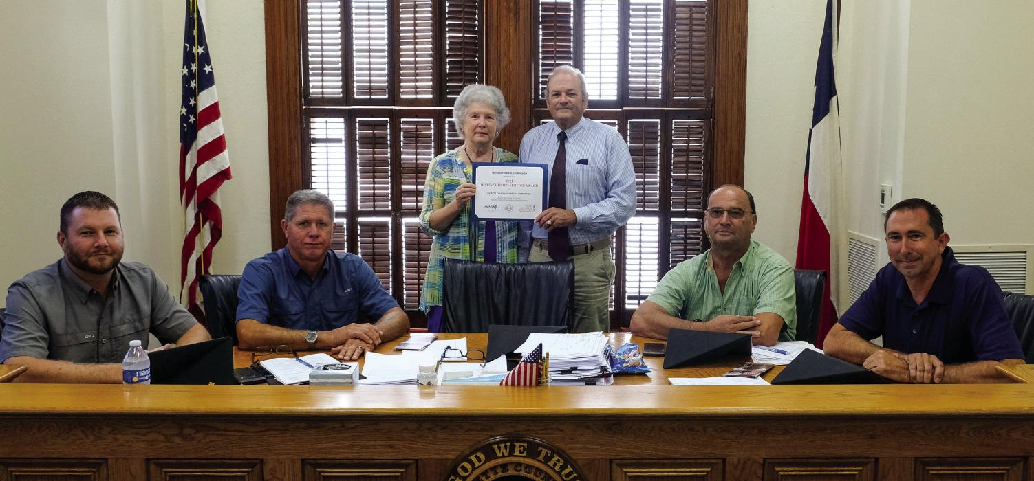 County Historical Commission Honored