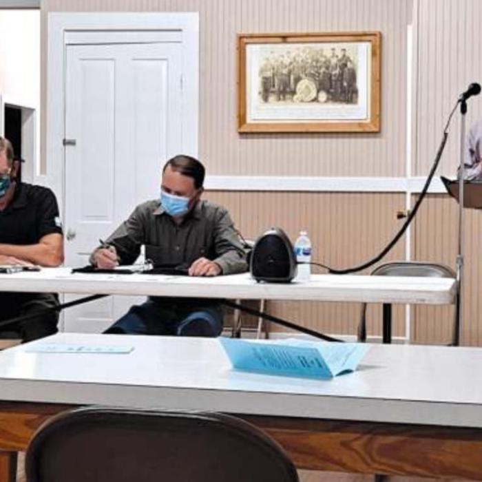 Ellinger residents met Oct. 1 regarding the proposed incorporation.