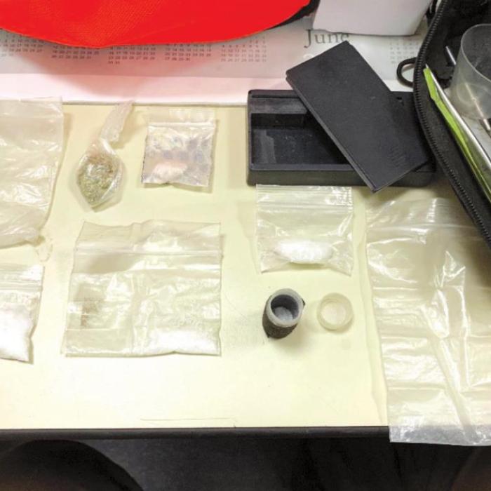 Deputy Confiscates Meth