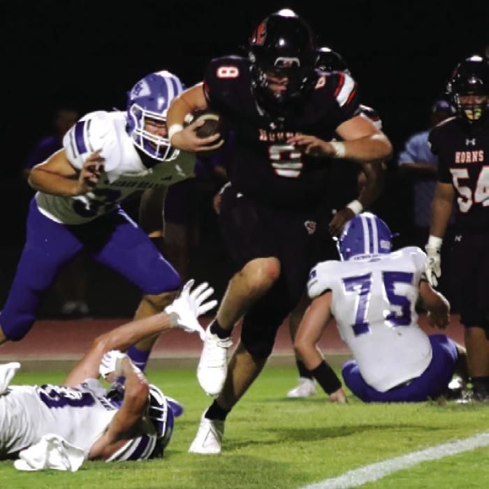 Schulenburg senior quarterback Owen Brenek has been named the preseason Offensive MVP of District 15-3A. Photo by Audrey Kristynik