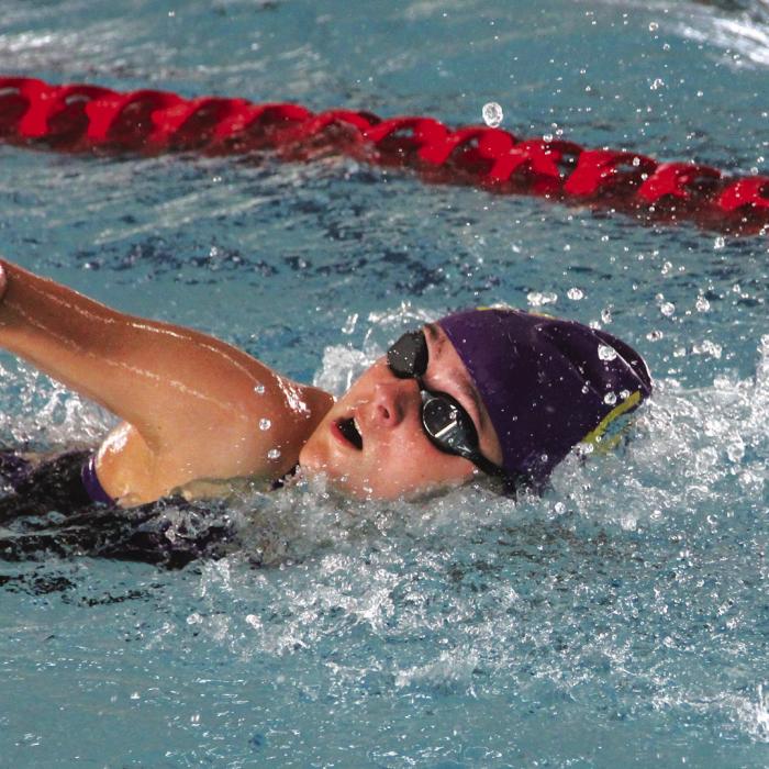 La Grange’s Quinlyn Landis in action. Photo by Katy Michalke