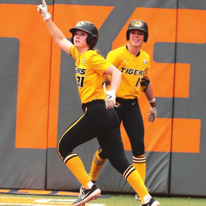 Moore Hits Three Homers vs. A&M