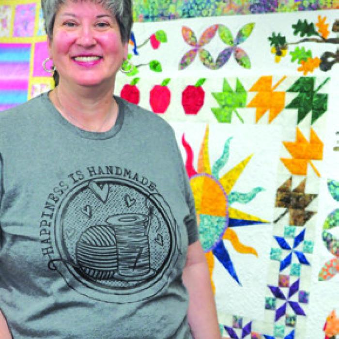 Quilting: Semi-professional-Anita Todd-Trip Around the Sun.