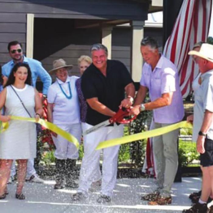 Ribbon-Cutting at Red Antler Bungalows