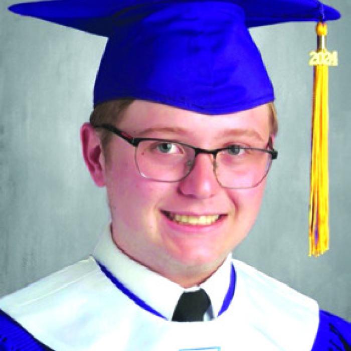 Valedictorian Landon von Minden