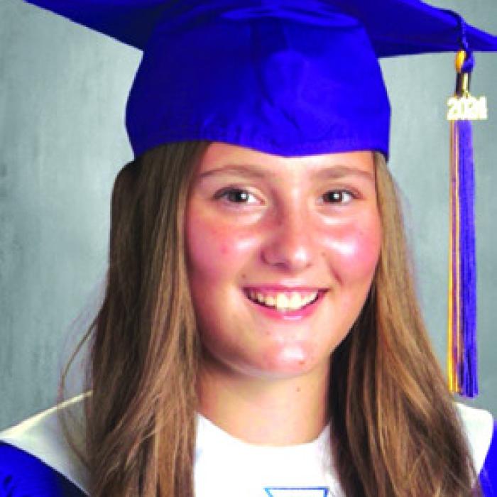 Salutatorian Kylie Zbranek