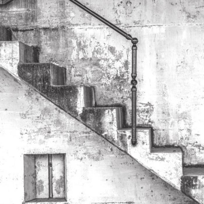 “Bolivar Stairs” by Fayetteville’s Jerry Brown.