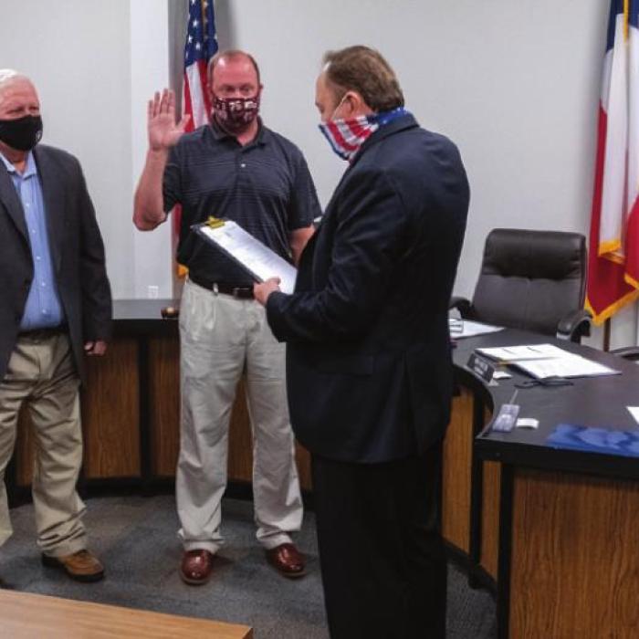 Ahlschlager Sworn In