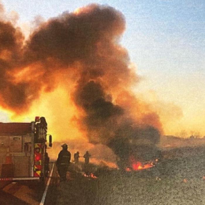 Stolen Vehicle Left to Burn by Driver