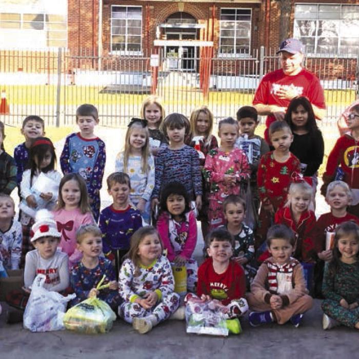 Grades 3K, 4K and 5K collected for the local non-profit And Then, an organization that works with young adults to help them find meaningful purpose in life.