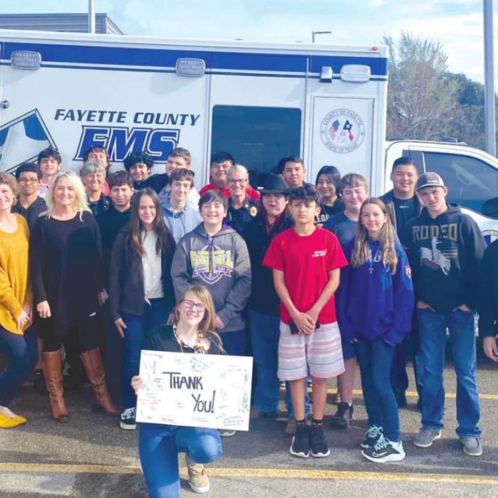 Students Take a Trip to EMS Headquarters