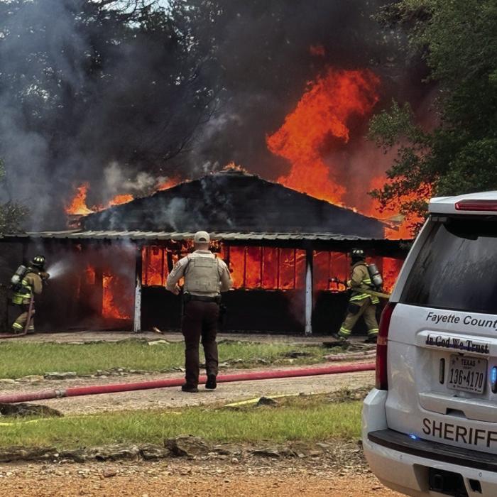 A fire at Lutherhill destroyed the camp’s Citzler Retreat Center, which also served as on-site housing for one of the camp’s staff members.