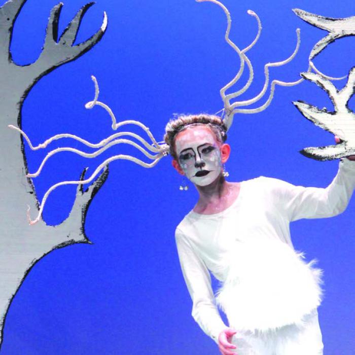 Delilah Citzler as The White Stag.