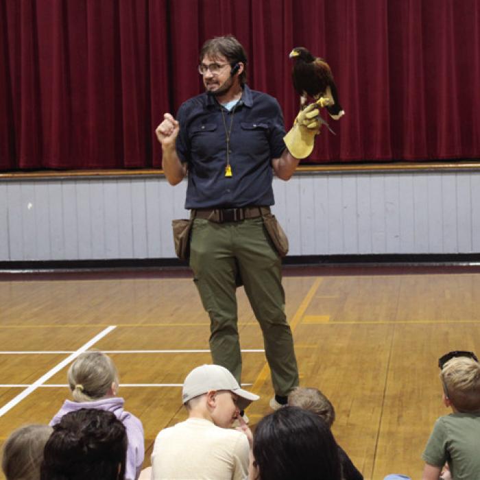 Birds of Prey Come to La Grange