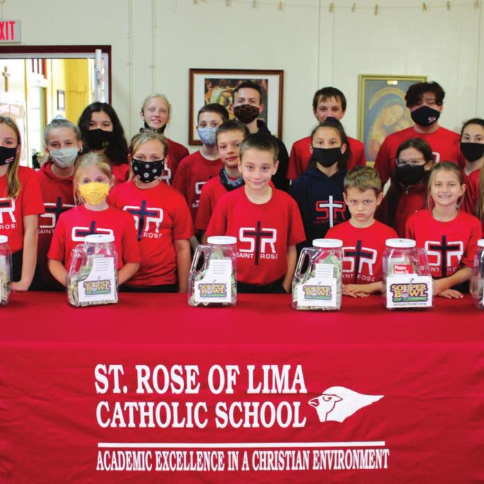 St. Rose Participates in Souper Bowl of Caring