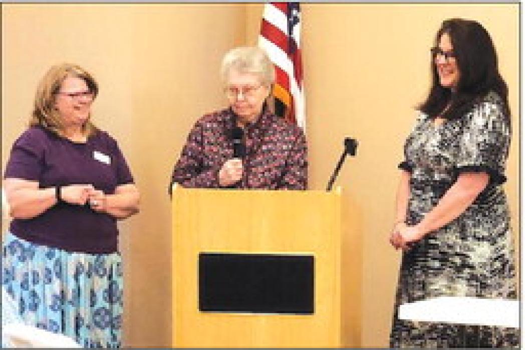 Laurie Talbert, Kay Marburger, and Deborah Bradley