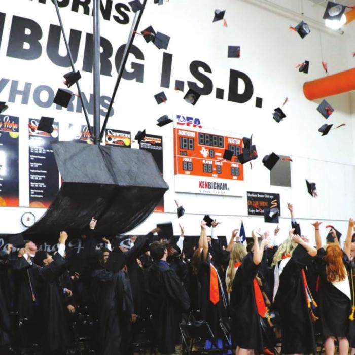 Caps Fly as Schulenburg Class of 2022 Graduates