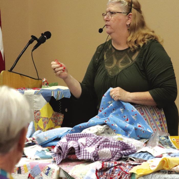 Quilt Guild Goes Down Memory Lane