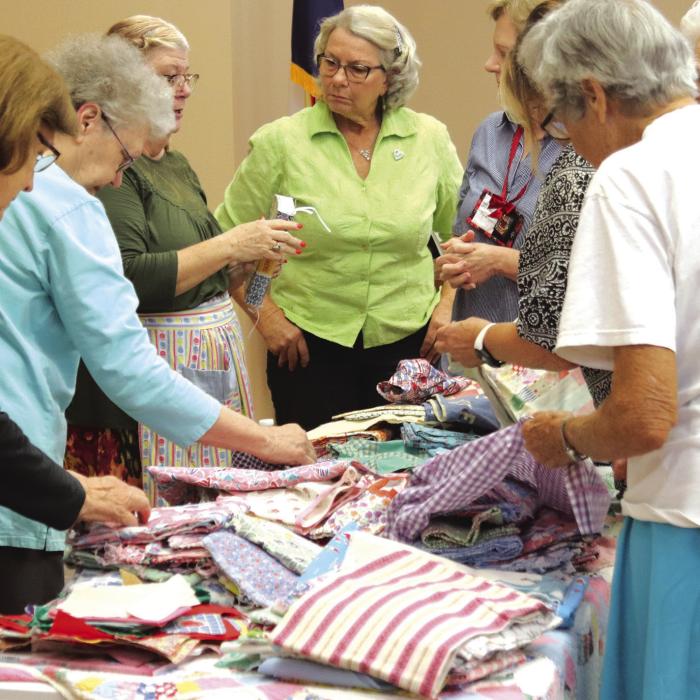 Quilt Guild Goes Down Memory Lane