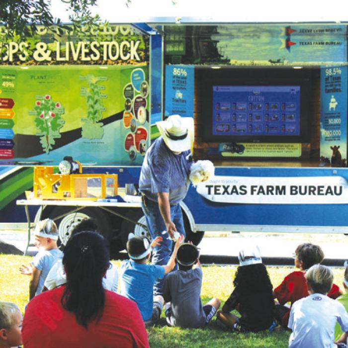 Local Kids Get a Look at the Farm Life as Reading Program Welcomes Armadillos, Donkeys and More