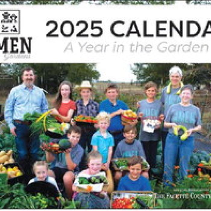 Free 2025 Year in the Garden Calendar inside Today’s Newspaper