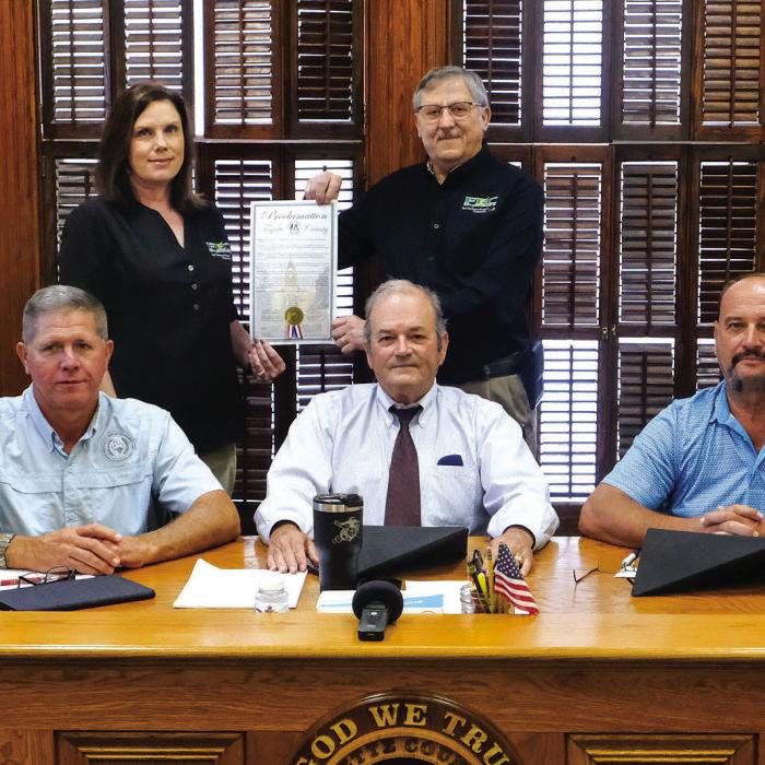 County Recognizes FEC’s 85th Anniversay