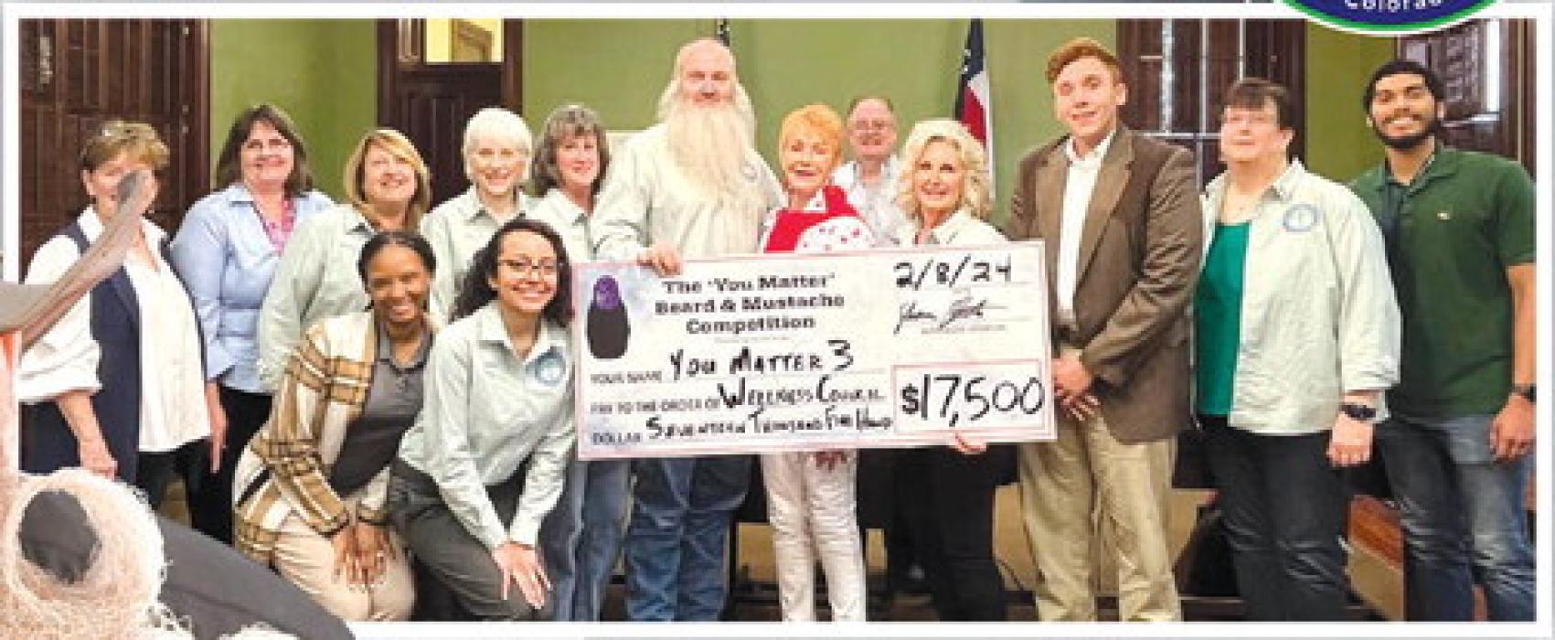 Beard And Moustache Competition Raises $17,500 for The Wellness Council of the Greater Colorado Valley