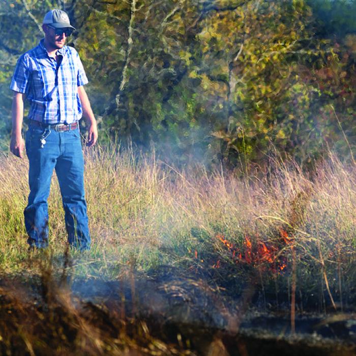 The Texas Prescribed Fire Field Day is set for Oct. 1 in La Grange. Photo by Laura McKenzie/Texas A&amp;M AgriLife