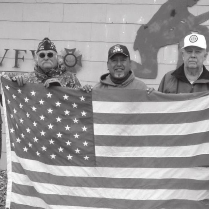 Tattered Flags Honorably Disposed of by Local Veterans 