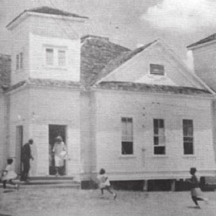 The Armstrong Colony not only had a primary school in the community, but also a high school known as the Albrecht School.