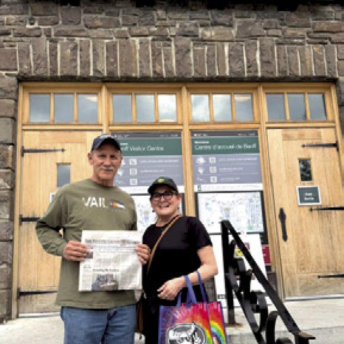 Scott and Lori Schultz recently took a trip to Canada to celebrate their 41st anniversary.