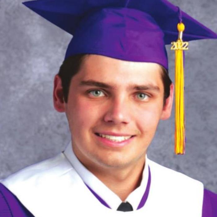 Salutatorian Cole Stork