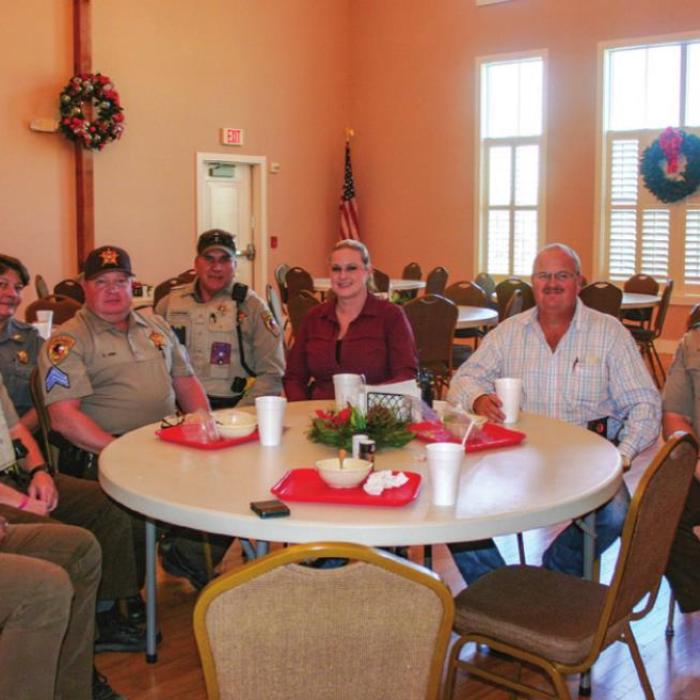 TCHCC Hosts First Responders Lunch