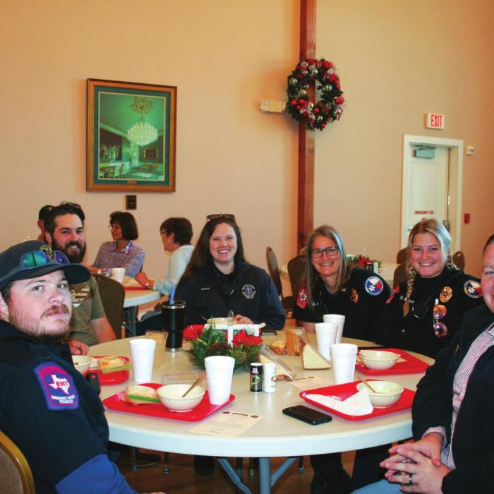 TCHCC Hosts First Responders Lunch