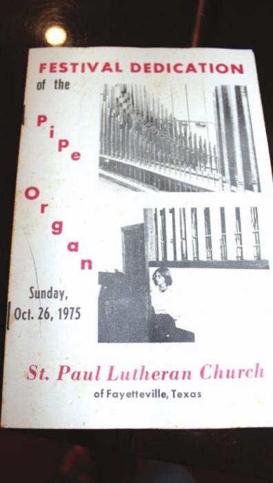 This program is from the original dedication of the pipe organ at the church back in 1975. Forty-five years later, church members are trying to restore the organ to its original glory.