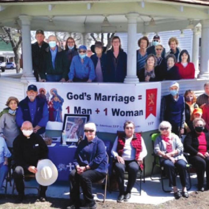 Rosary Rally For Traditional Marriage Held 