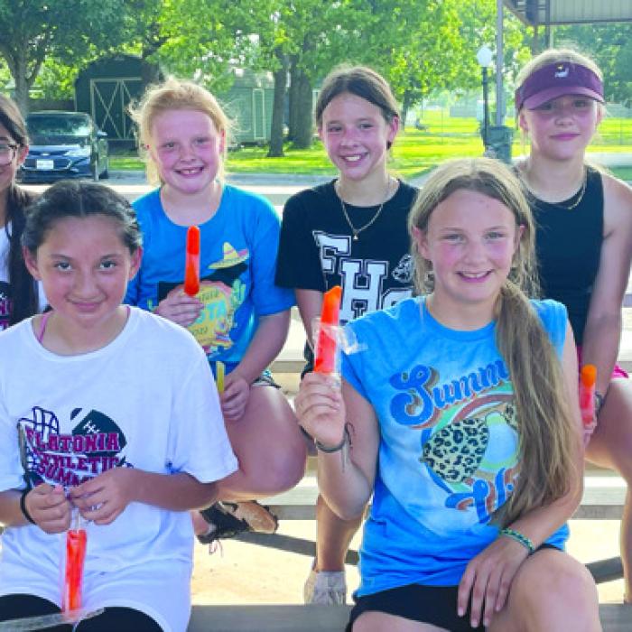 Girls Enjoy Softball Camp in Flatonia
