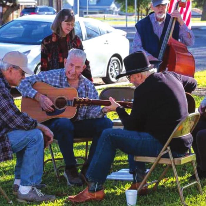 Picking Park Pickers will jam from 2-3 p.m. Saturday.