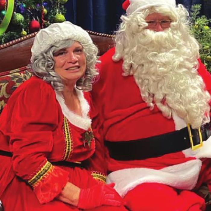 Santa and Mrs. Clause will visit Fayetteville from 6 to 7:30 p.m. every Friday and Saturday through Dec. 18.