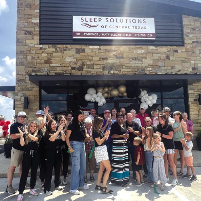 The La Grange Area Chamber of Commerce celebrated the grand opening of Sleep Solutions of Central Texas located at 2395 State Hwy 71 W. Suite A, La Grange, on Saturday, Aug. 24, with a ribbon cutting ceremony.