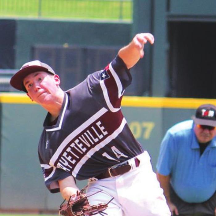 Reid Gross pitching Wednesday in Round Rock.