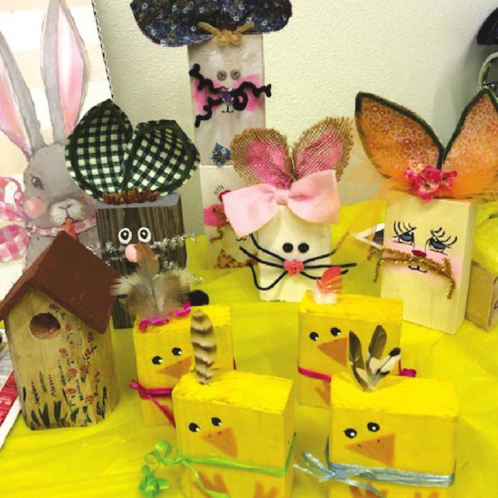 A bevy of Easter Beauties for Spring Craft Sale