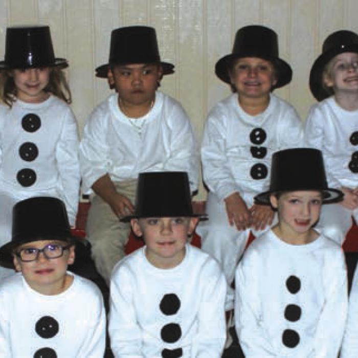 PreK 4 - JoAnn Divin’s Class – Cullen Berger, Laramie Blackwell, Willa Childs, Madeline Gulash, Lawson Hatfield, Tanner Jecmenek, Hudson Klesel, Teagan Newton, Gracelynn Perez, Hailey Riding, Brooks Spivey, Minh (Johnny) To, Haley Vandever, Ethan Wagner, Julia Wied, Kyle Zigal