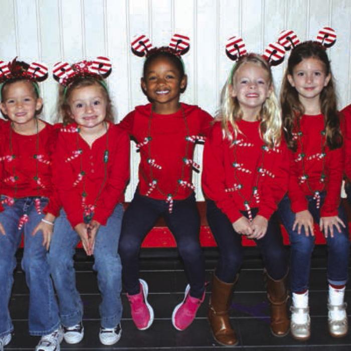 Kindergarten - Ann Oviedo’s class – Daniela Albiter, Ashtyn Berger, Adelynn Brown, Whitley Cernosek, Heidi Gaertner, Genesis Garcia, Olivia Hamrick, Holden Hartley, Sami Montgomery, Rylee Mozisek, Brantley Psencik.