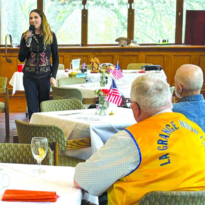Judge Moreau Guest Speaker at Noon Lions