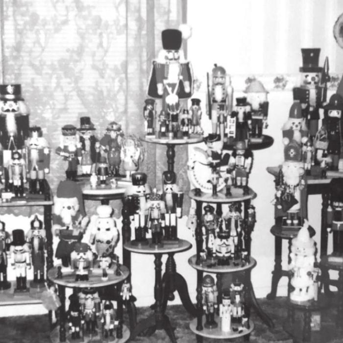 By the time she was married, Margaret had a head start on a fascinating nutcracker collection.