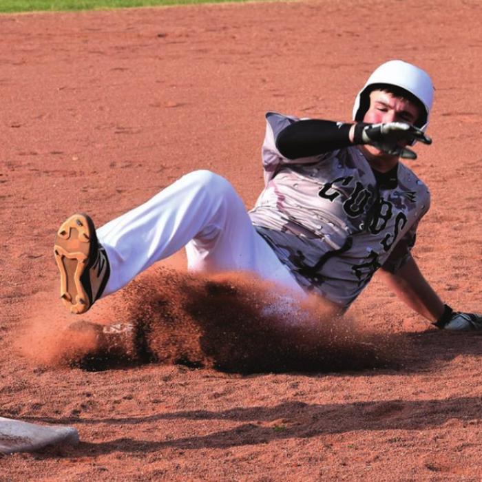 Alex Pieper sliding into third base for RT-C.