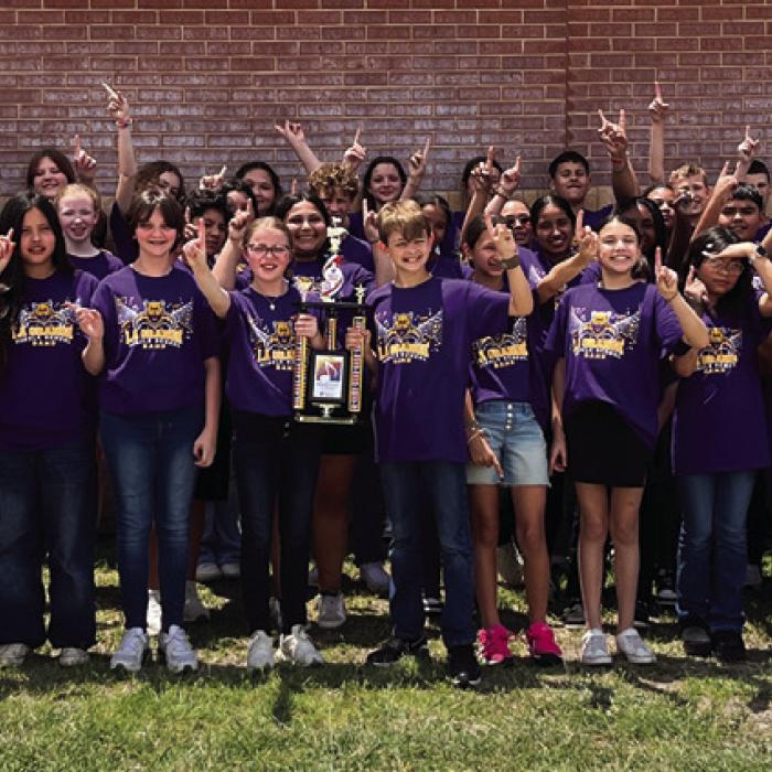 La Grange Elementary School Beginner Band.